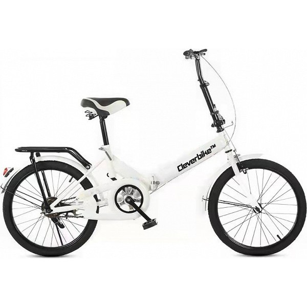 Clever Bike V1 Σπαστό Ποδήλατο χωρίς Ταχύτητες Λευκό (090048)
